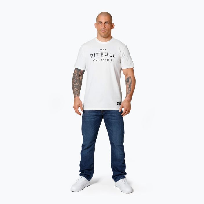 Pánske tričko  Pitbull West Coast Usa Cal white 2