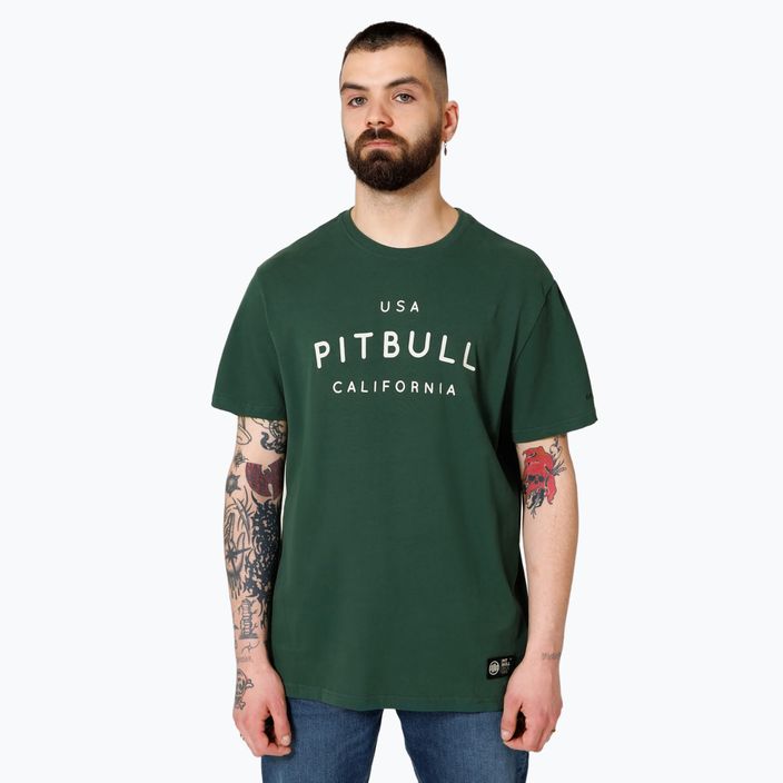 Pánske tričko  Pitbull West Coast Usa Cal green