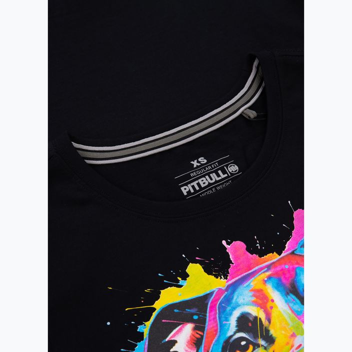 Dámske tričko Pitbull West Coast Watercolor black 3