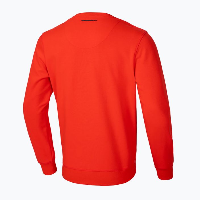 Pánska mikina Pitbull Beyer Crewneck flame red 5