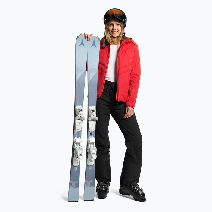 Dámska lyžiarska bunda 4F červená H4Z21-KUDN003 2