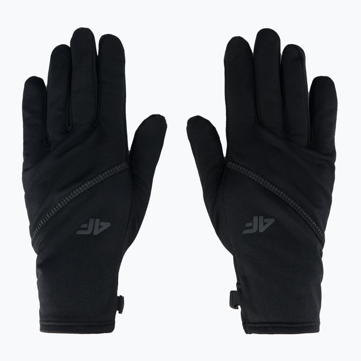 4F trekingové rukavice čierne H4Z22-REU009 3