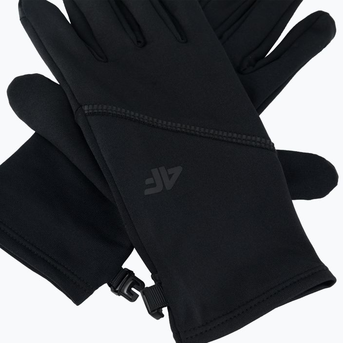 4F trekingové rukavice čierne H4Z22-REU009 4
