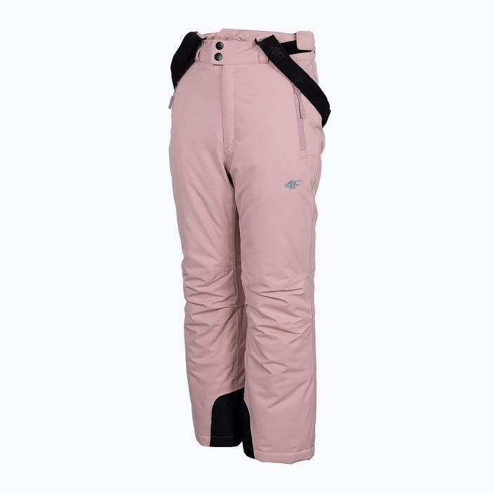 Detské lyžiarske nohavice 4F ružové HJZ22-JSPDN001 7