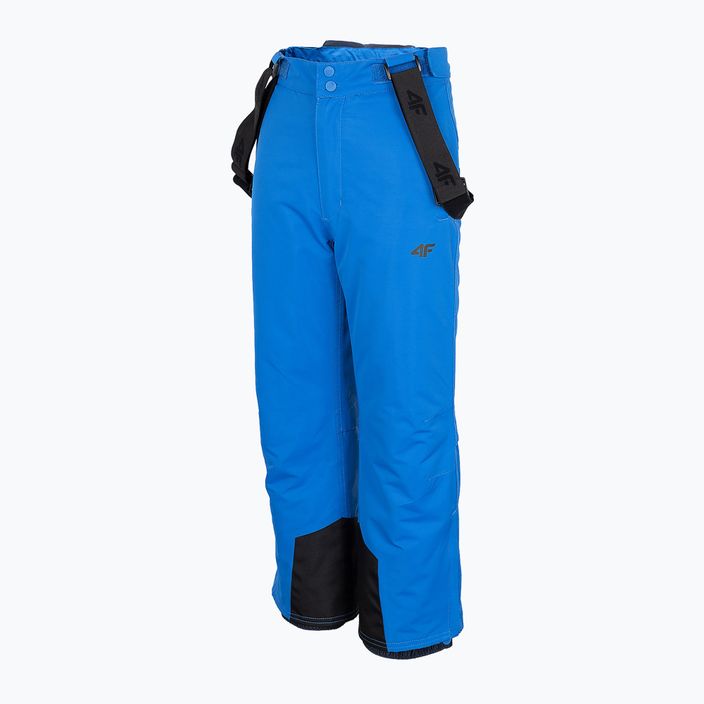 Detské lyžiarske nohavice 4F modré HJZ22-JSPMN001 3