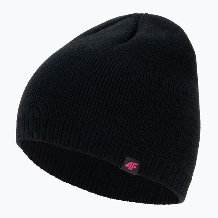 Dámska zimná čiapka 4F čierna H4Z22-CAD001 3