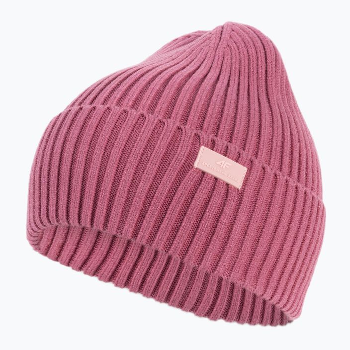 Dámska zimná čiapka 4F ružová H4Z22-CAD004 3