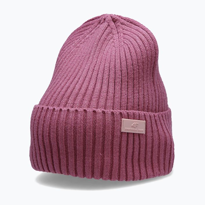 Dámska zimná čiapka 4F ružová H4Z22-CAD004 6