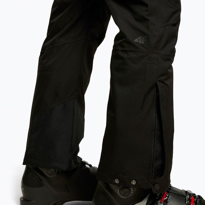 Pánske lyžiarske nohavice 4F black H4Z22-SPMN003 6