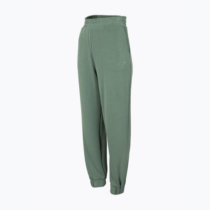 Dámske nohavice na jogu 4F zelené H4Z22-SPDD022 3