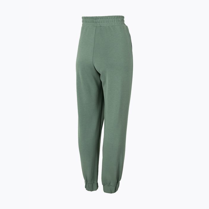 Dámske nohavice na jogu 4F zelené H4Z22-SPDD022 4