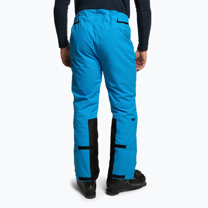 Pánske lyžiarske nohavice 4F modré H4Z22-SPMN006 3