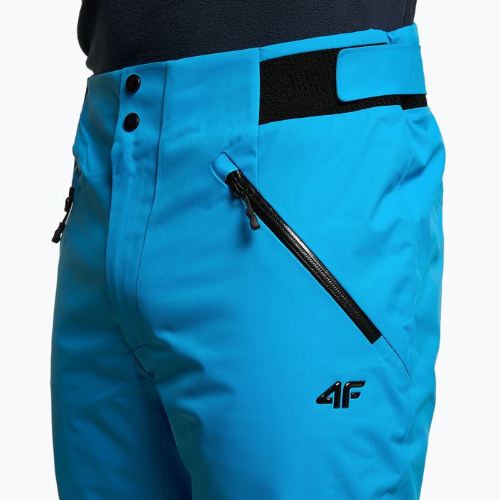 Pánske lyžiarske nohavice 4F modré H4Z22-SPMN006 4