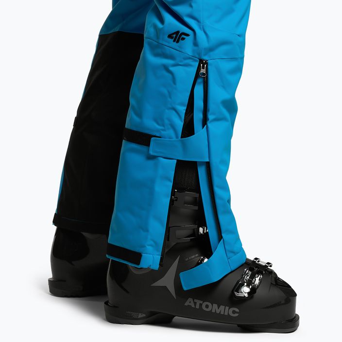 Pánske lyžiarske nohavice 4F modré H4Z22-SPMN006 5