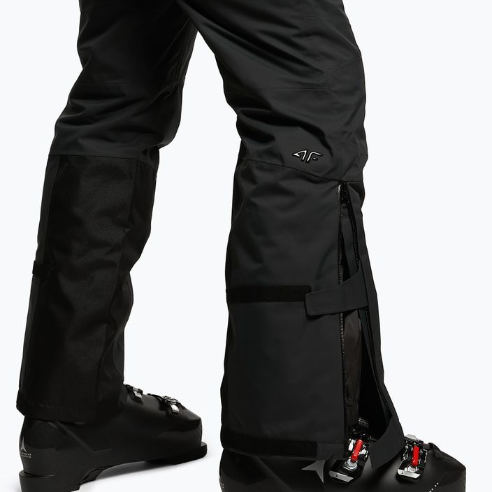 Pánske lyžiarske nohavice 4F čierne H4Z22-SPMN006 5