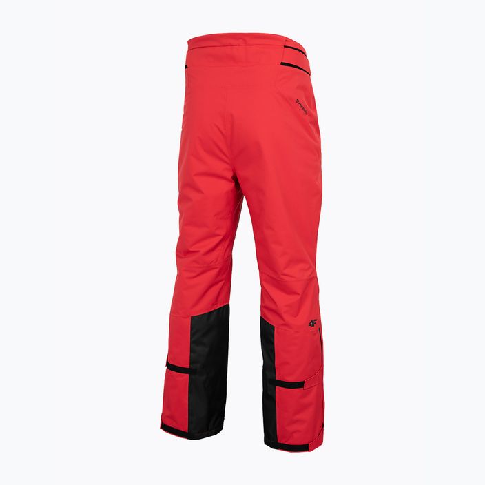 Pánske lyžiarske nohavice 4F červené H4Z22-SPMN006 7