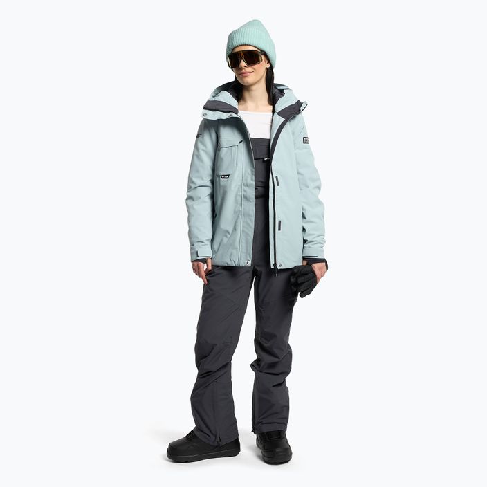 Dámska snowboardová bunda 4F modrá H4Z22-KUDS001 2