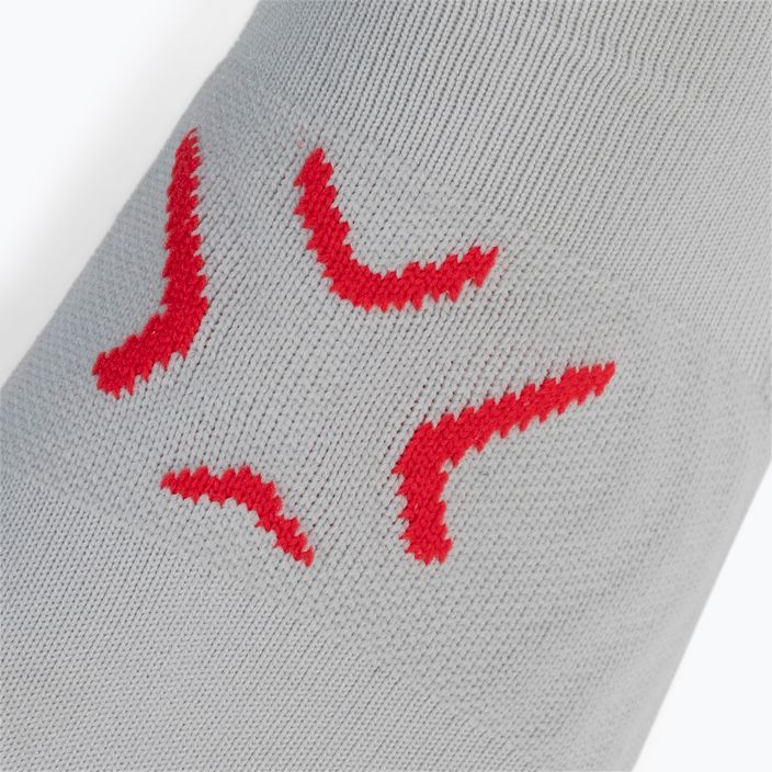 Pánske tréningové ponožky 4F šedo-červené H4Z22-SOM001 4