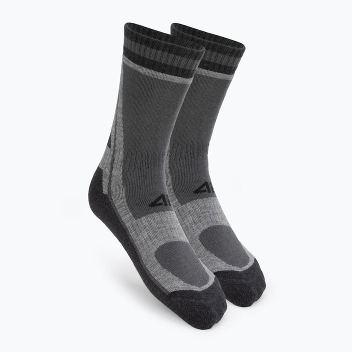 4F trekingové ponožky šedé H4Z22-SOUT001