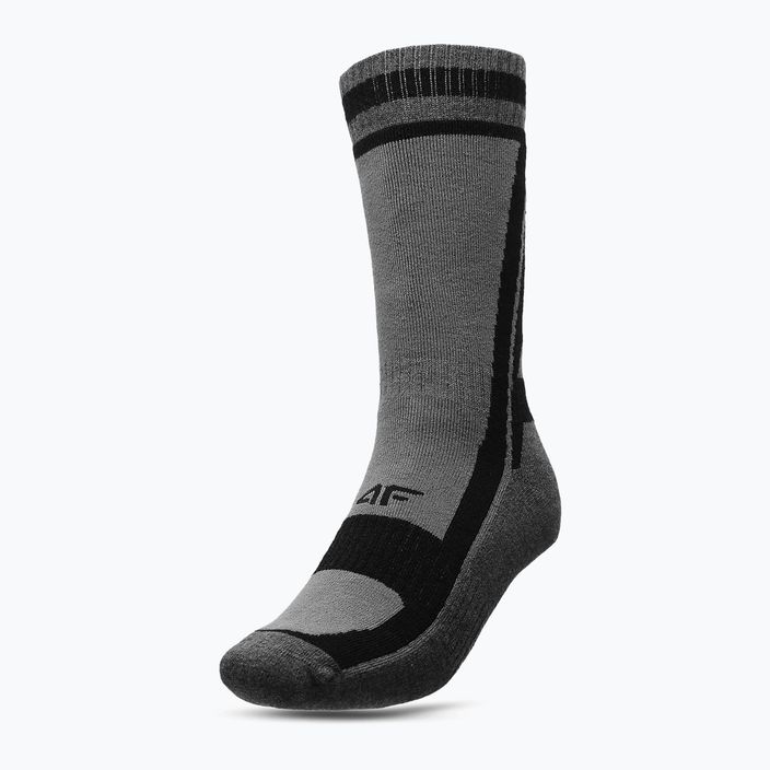 4F trekingové ponožky sivé H4Z22-SOUT002 5