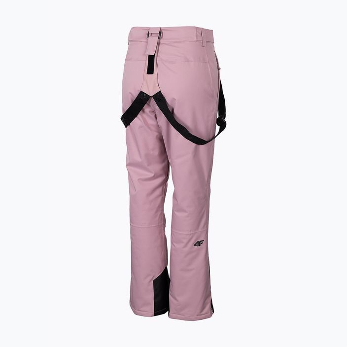 Dámske lyžiarske nohavice 4F ružové H4Z22-SPDN002 7