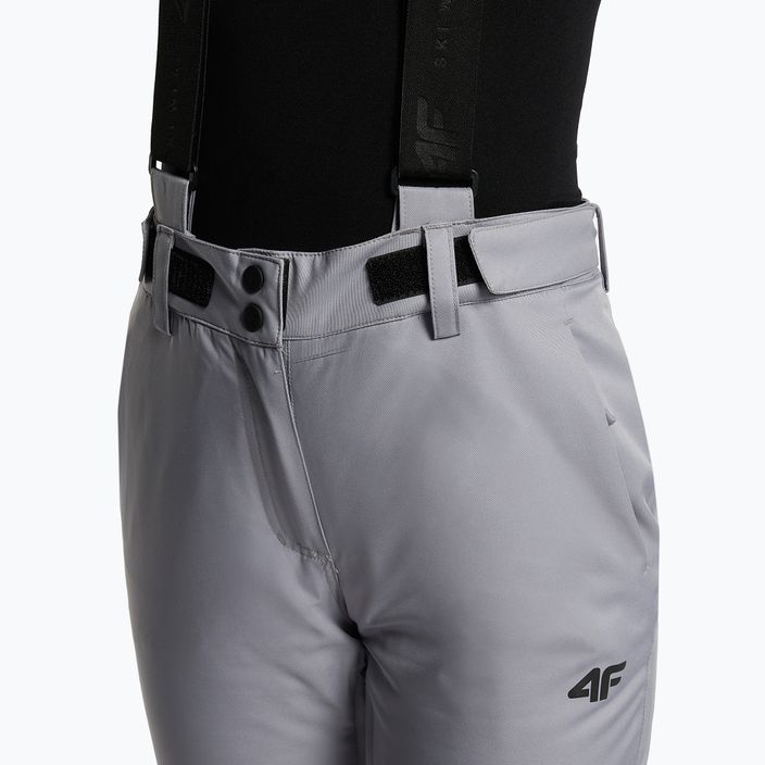 Dámske lyžiarske nohavice 4F sivé H4Z22-SPDN002 4