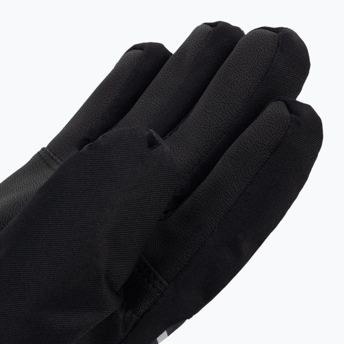 Detské lyžiarske rukavice 4F sivo-čierne 4FJAW22AFGLM038 5