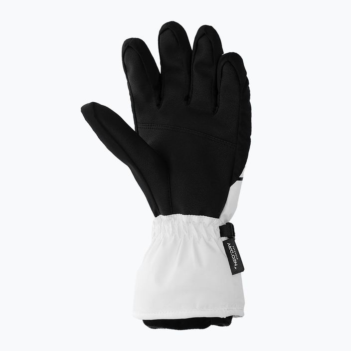 Dámske lyžiarske rukavice 4F biele H4Z22-RED002 7