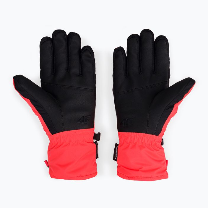Dámske lyžiarske rukavice 4F červené H4Z22-RED003 2