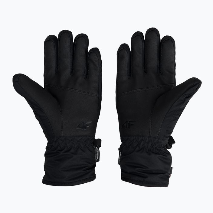 Dámske lyžiarske rukavice 4F black H4Z22-RED003 2