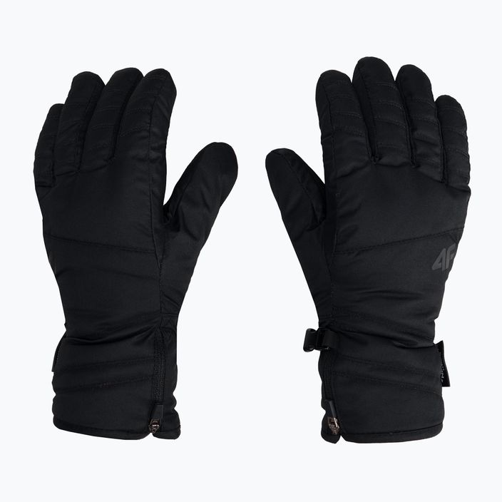 Dámske lyžiarske rukavice 4F black H4Z22-RED003 3