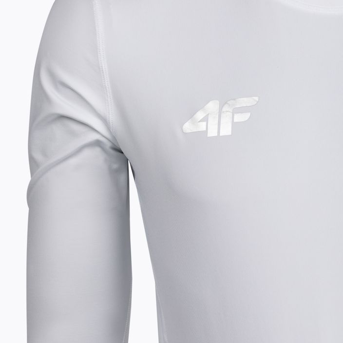 Pánske tréningové tričko 4F Functional biele S4L21-TSMLF51-1S 3