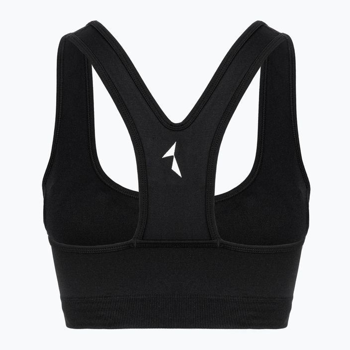 Carpatree Allure Seamless sepia black fitness podprsenka 2