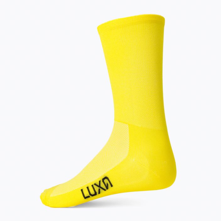 LUXA Classic cyklistické ponožky žlté LUHE21SCYS 3