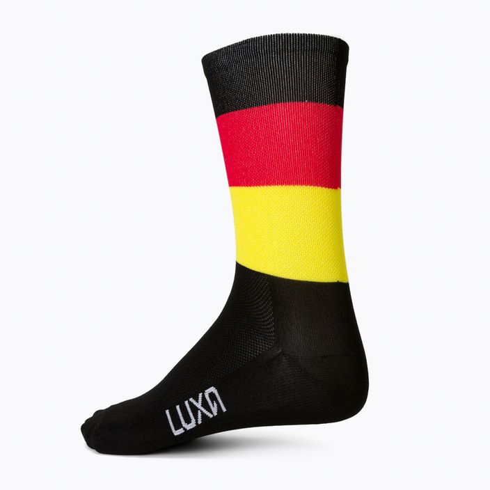 Cyklistické ponožky LUXA Flag black LAM21SGFS 3