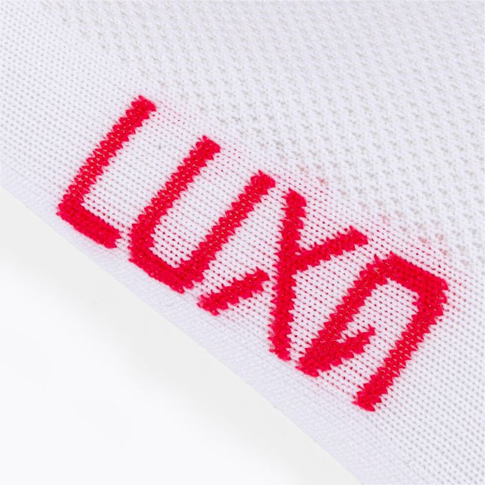 LUXA Flag bielo-červené cyklistické ponožky LAM21SPFS 4