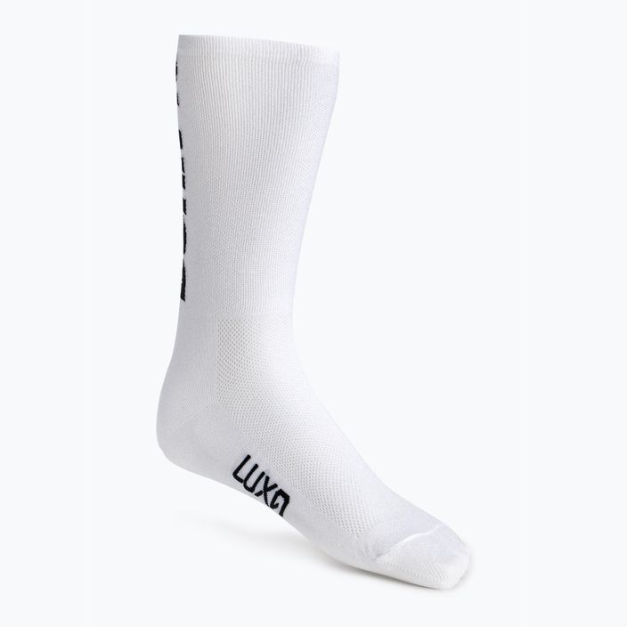 LUXA Born to Climb cyklistické ponožky biele LAM21SBTCWS1