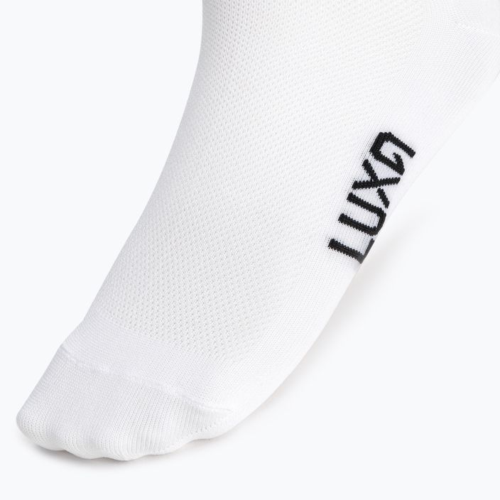 LUXA Born to Climb cyklistické ponožky biele LAM21SBTCWS1 6