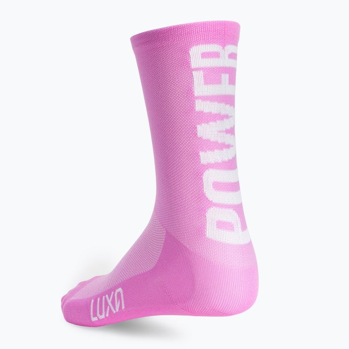 Dámske cyklistické ponožky LUXA Girls Power pink LAM21SGPL1S 5