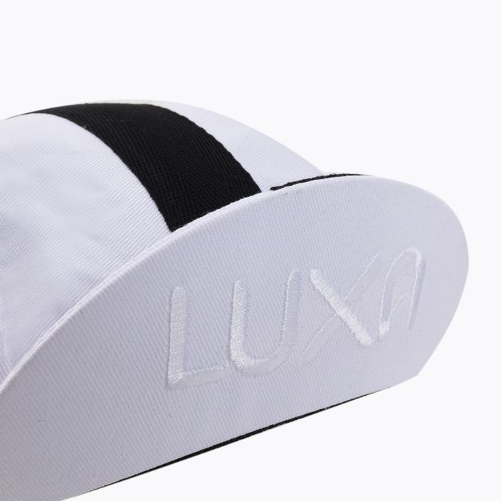 LUXA Classic Stripe baseballová čiapka biela a čierna LULOCKCSW 9
