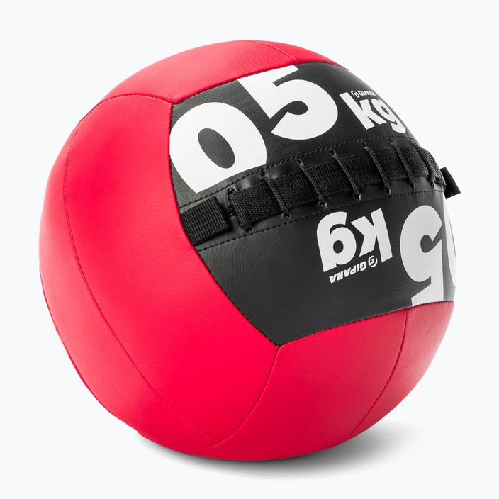 Nástenná lopta Gipara 5 kg červená 3093