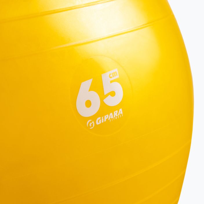 Gipara fitness lopta 65 cm žltá 3999 2