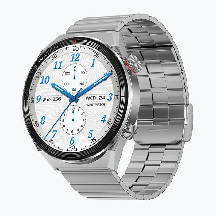 Hodinky Watchmark Maverick strieborné 4