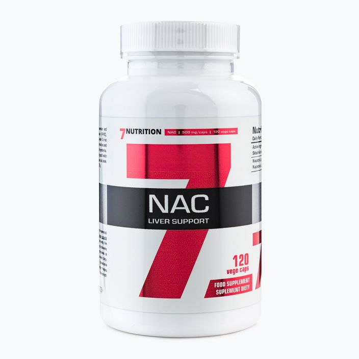 Doplnok stravy 7Nutrition NAC 500 mg 120 kapsúl NU7876798