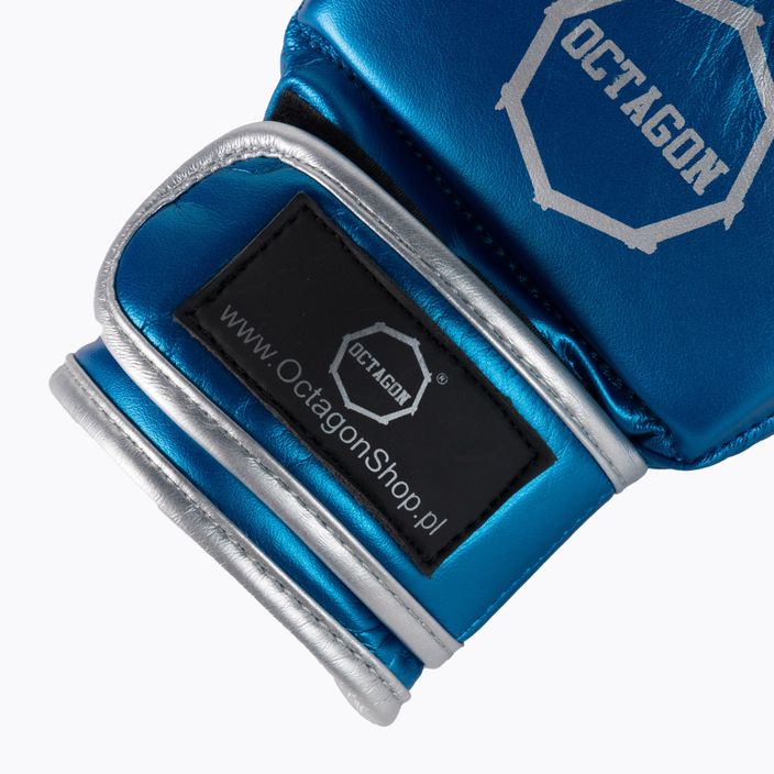 Oktagon MMA grapplingové rukavice modré 5