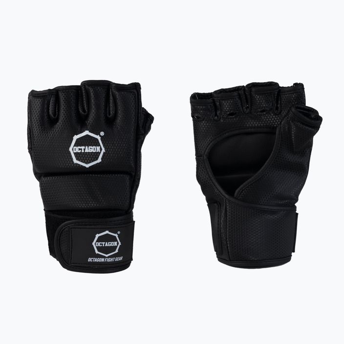 Kevlarové grapplingové rukavice MMA Octagon čierne 3