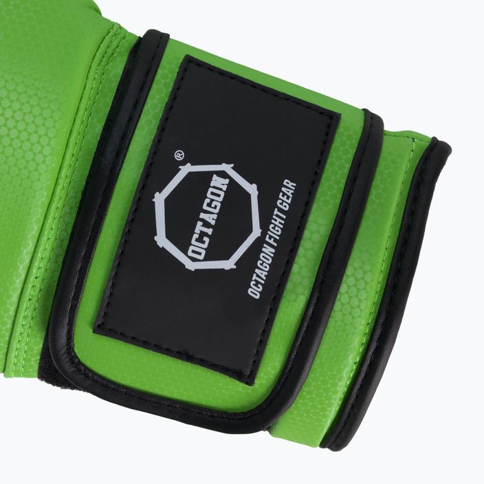 Zelené boxerské rukavice Octagon Kevlar 5