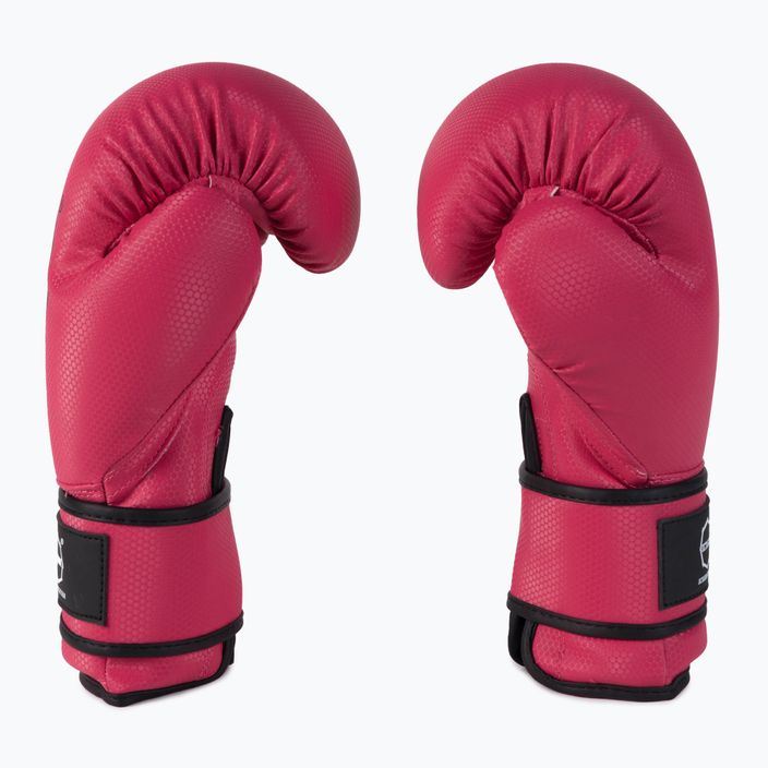 Ružové dámske boxerské rukavice Octagon Kevlar 4