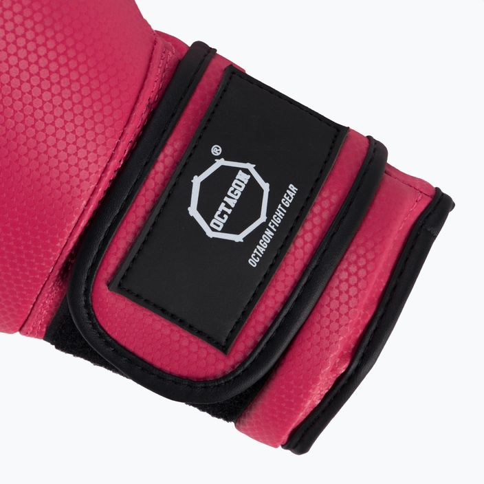 Ružové dámske boxerské rukavice Octagon Kevlar 5