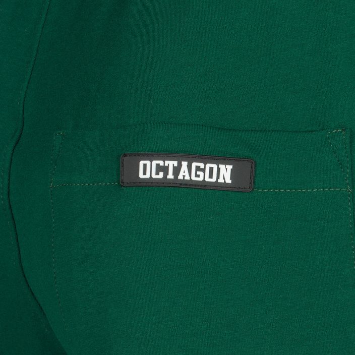 Pánske nohavice Octagon Light Small Logo zelené 4